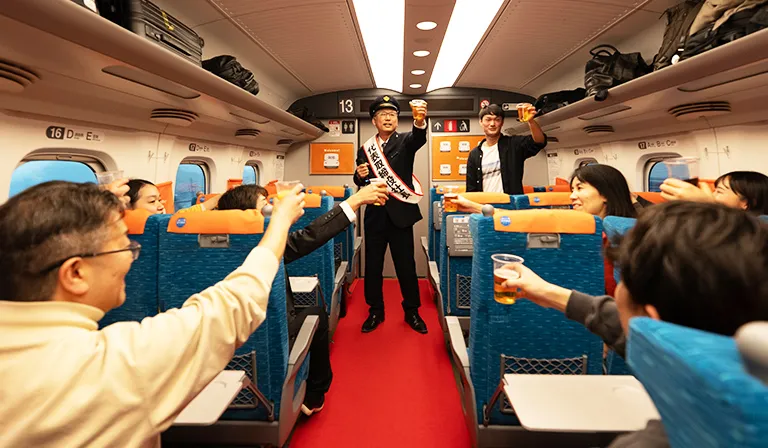 社員旅行の車内イベント