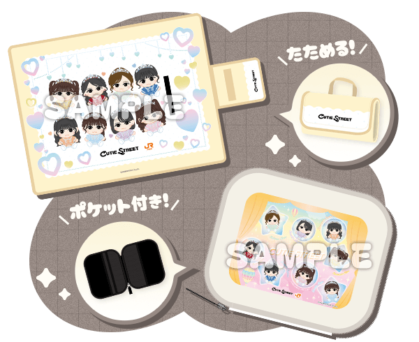 レジャーシート＆マルチケースセット サンプル