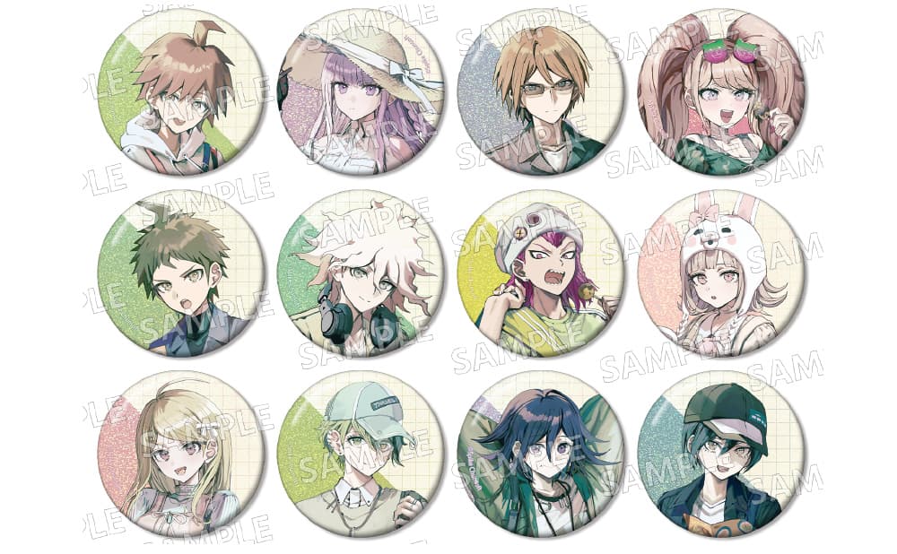 トレーディングホログラム缶バッジイメージ