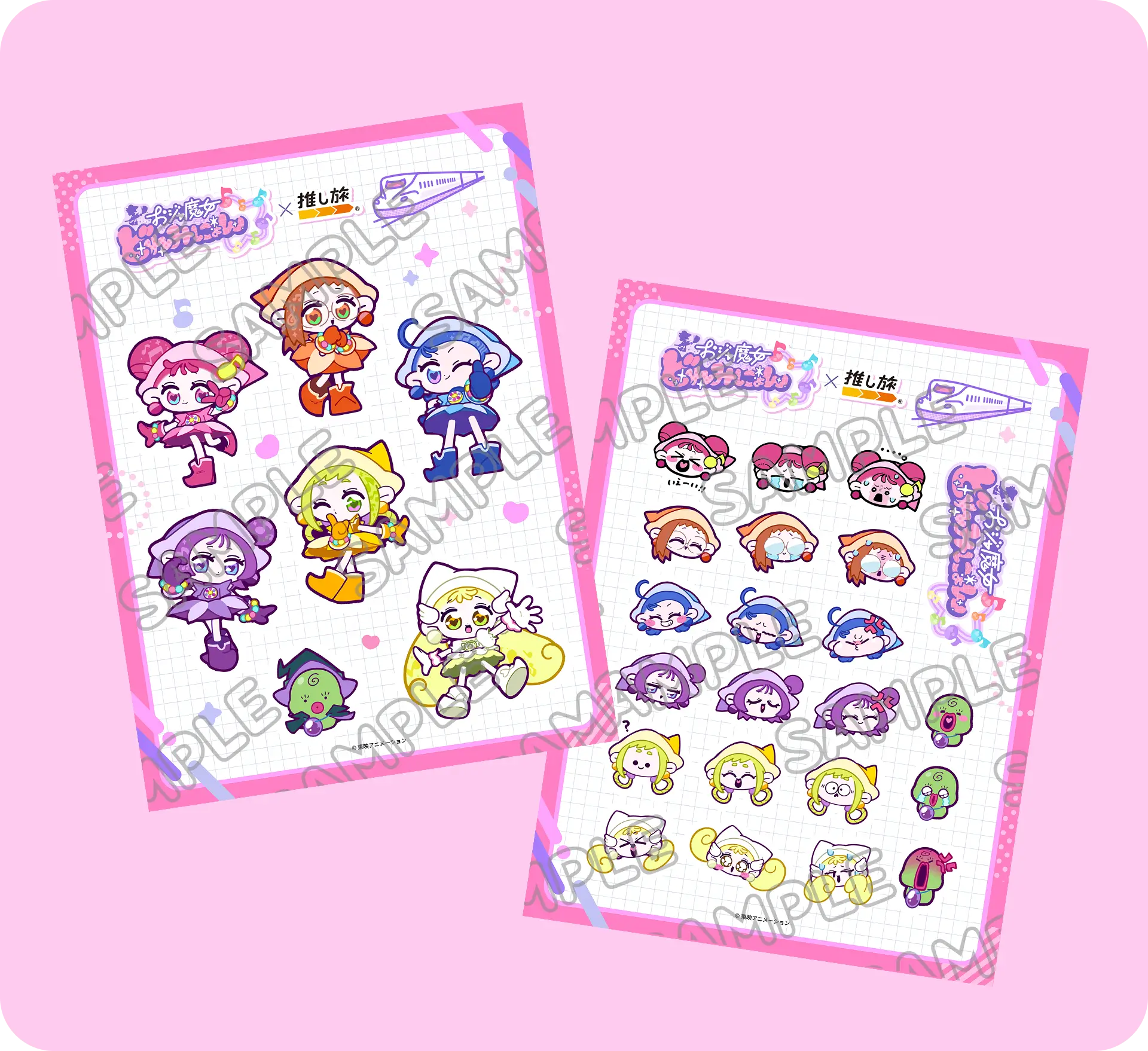 オリジナルデザインステッカーのサンプル画像