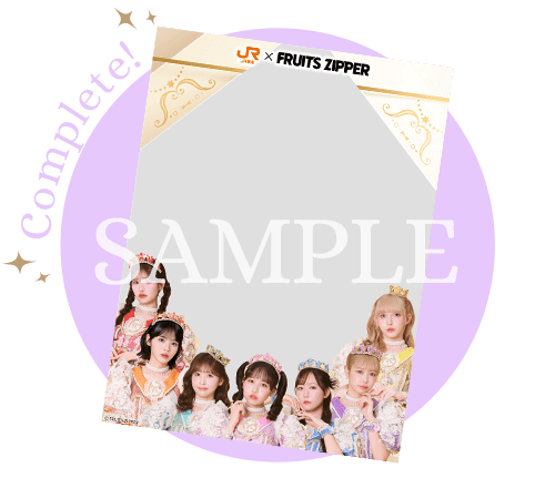 ARフォトフレームサンプル