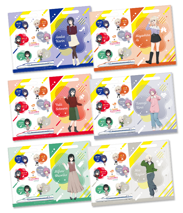 オリジナルクリアファイルサンプル