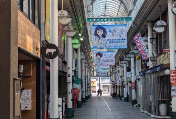 ときわ通り商店街　フラッグ