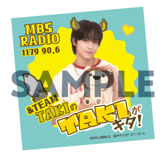 番組ステッカーサンプル