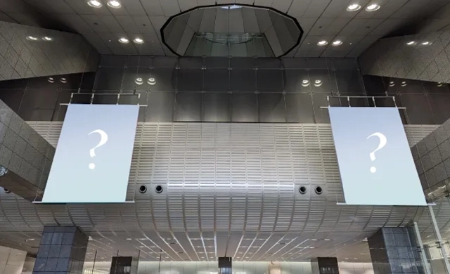 東京駅日本橋口特大バナー広告のイメージ