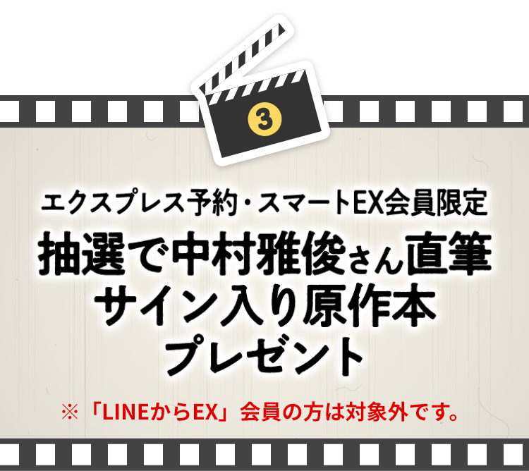 抽選で中村雅俊さん直筆サイン入り原作本プレゼント