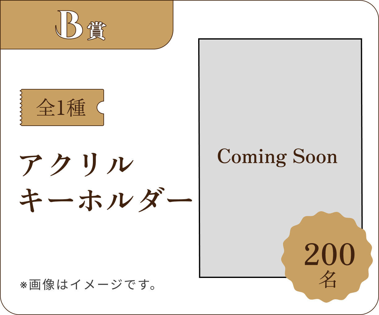 B賞イメージ