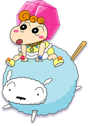 シロとひまわり