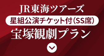 JR東海ツアーズ星組公演チケット付(SS席)宝塚観劇プラン