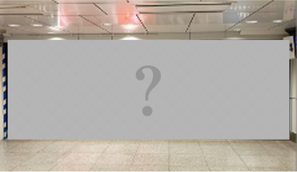 東京駅特設広告の掲出イメージ