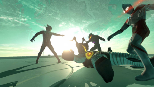 迫力満点のバトルシーン