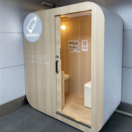 mamaro新横浜駅設置状況