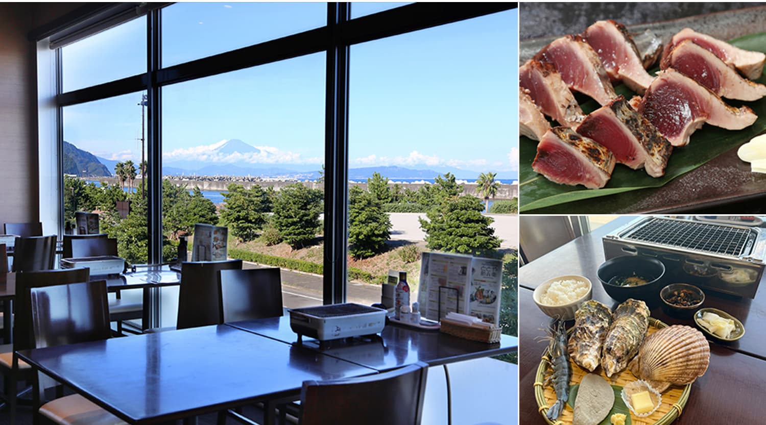【富士山×BBQ】焼津で本格海鮮バーベキュー！かつおのレアステーキまたは海鮮BBQ プランの写真