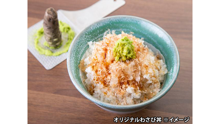 【自分だけのわさび丼！】わさび田見学＋オリジナルわさび丼＋お土産付｜ずらし旅 選べる体験一覧｜JR東海